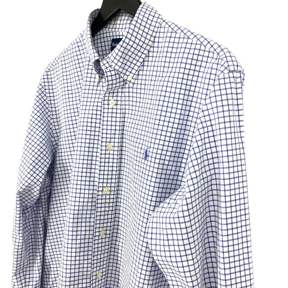 VTG RALPH LAUREN Graph Check Custom Fit Shirt - Picture 6 of 16